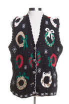 Black Ugly Christmas Vest 44283