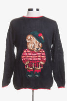 Black Ugly Christmas Pullover 44284