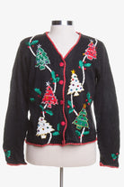Black Ugly Christmas Cardigan 44474