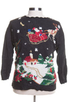 Black Ugly Christmas Pullover 44498