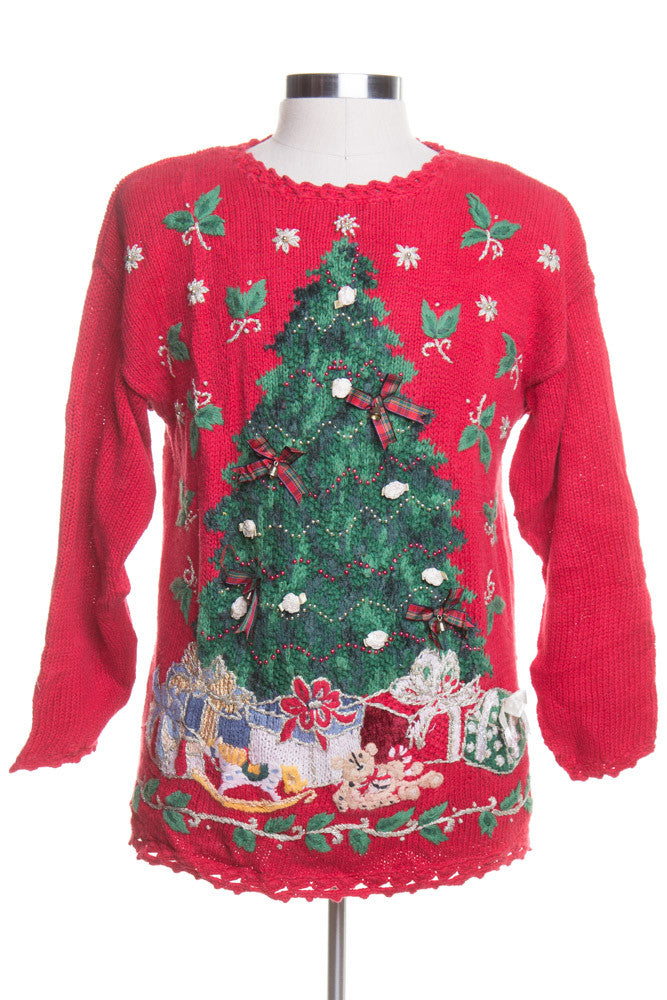 Red Ugly Christmas Pullover 44508