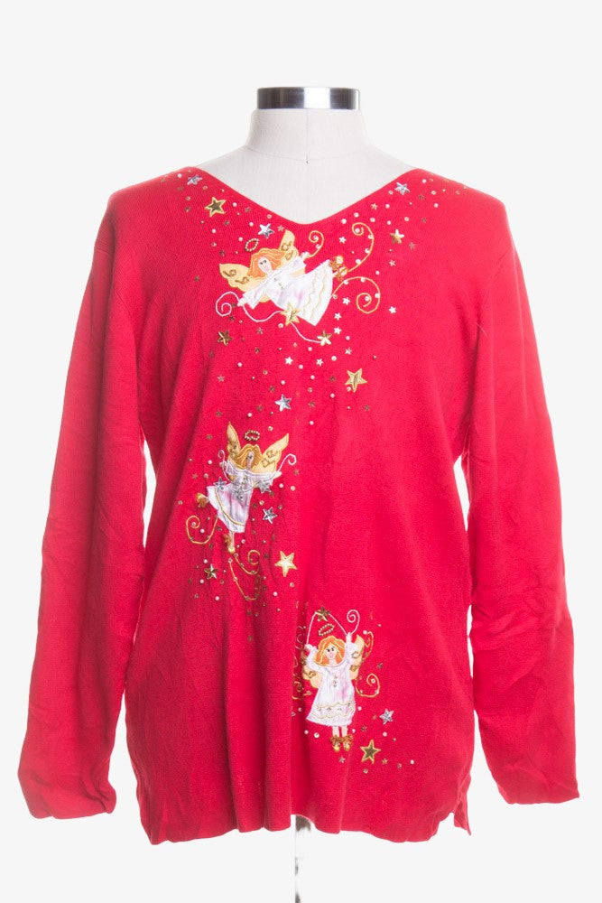 Red Ugly Christmas Pullover 44609