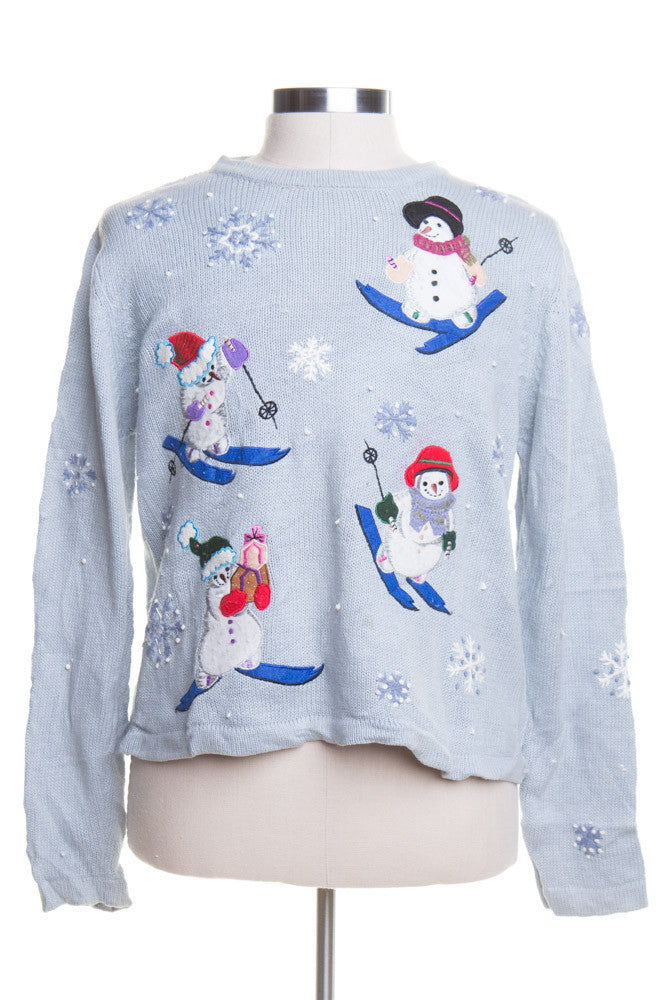 Blue Ugly Christmas Pullover 44615