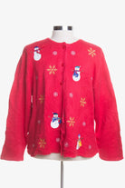 Red Ugly Christmas Cardigan 44619