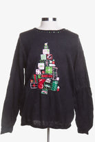 Black Ugly Christmas Pullover 44620