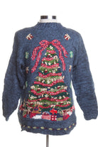 Blue Ugly Christmas Pullover 44666