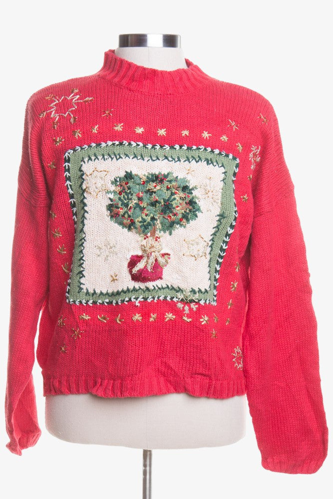 Red Ugly Christmas Pullover 44730