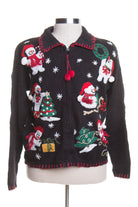 Black Ugly Christmas Cardigan 44865