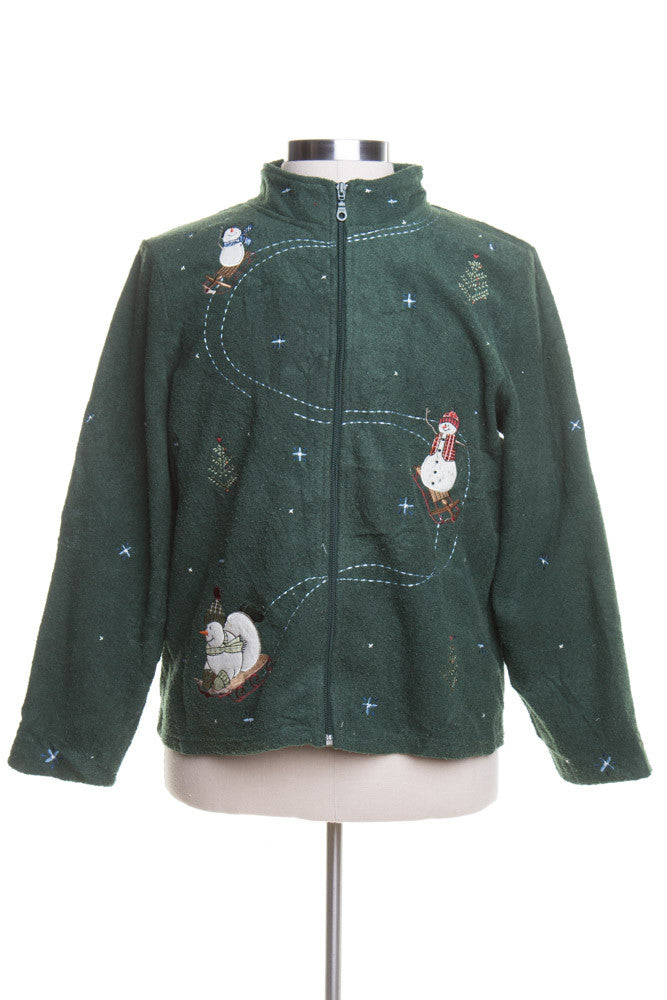 Green Ugly Christmas Cardigan 44897