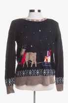 Black Ugly Christmas Pullover 45043