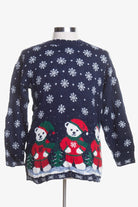 Blue Ugly Christmas Pullover 45065