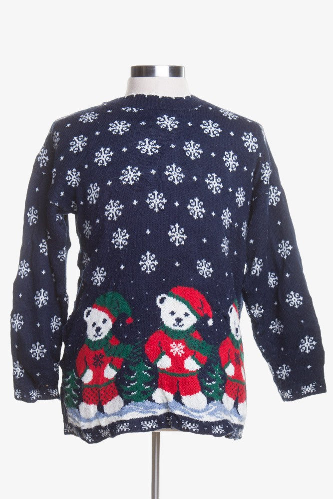 Blue Ugly Christmas Pullover 45065