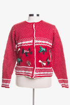 Red Ugly Christmas Cardigan 45113