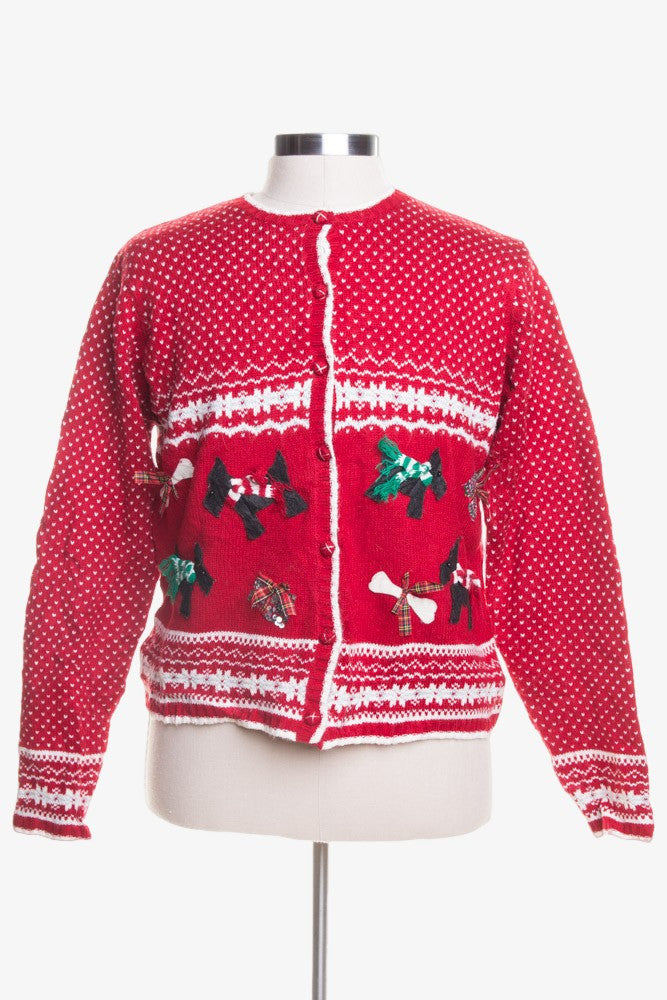 Red Ugly Christmas Cardigan 45113