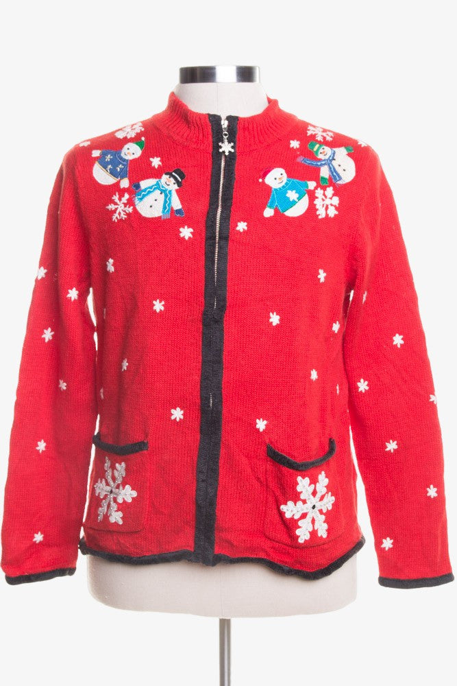 Red Ugly Christmas Cardigan 45205