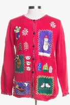 Red Ugly Christmas Cardigan 45209