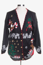 Black Ugly Christmas Cardigan 45307