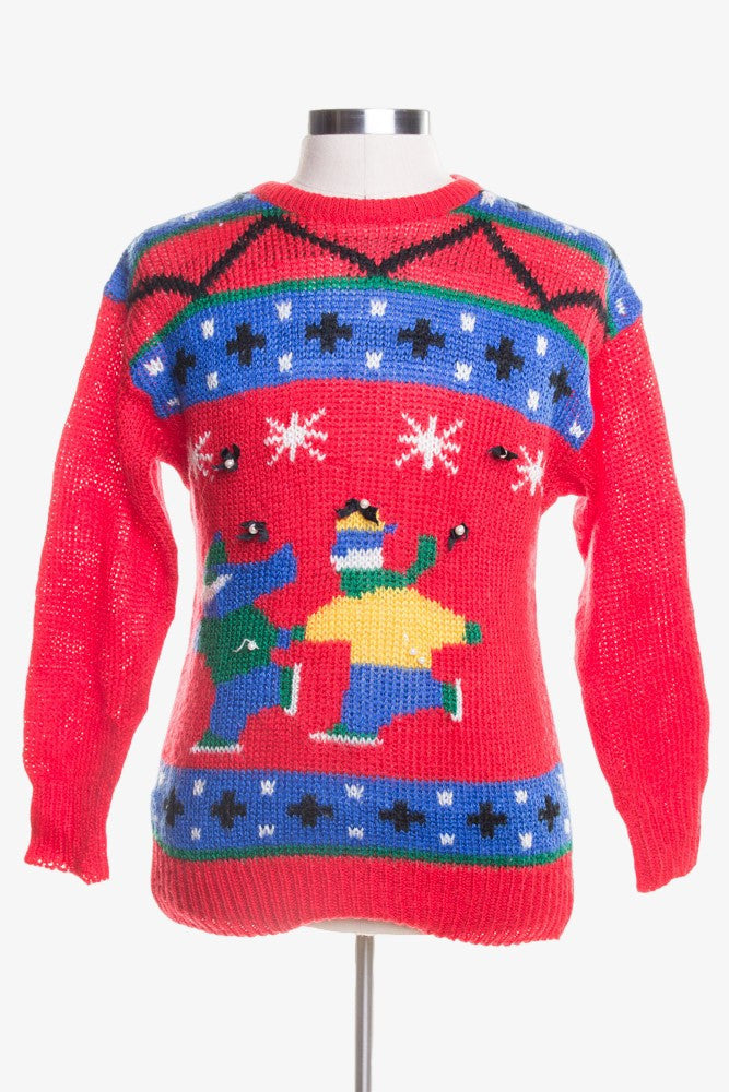 Red Ugly Christmas Pullover 45313