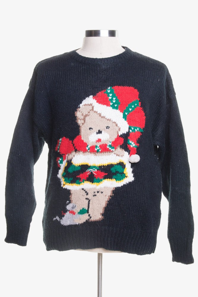 Black Ugly Christmas Pullover 45364