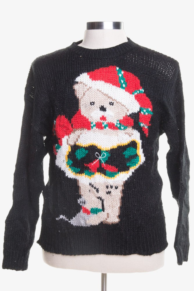 Black Ugly Christmas Pullover 45505