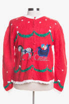 Red Ugly Christmas Cardigan 45607
