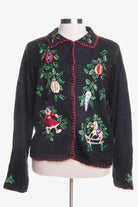 Black Ugly Christmas Cardigan 45618