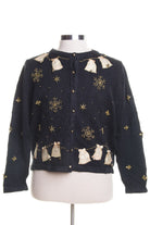 Black Ugly Christmas Cardigan 45725