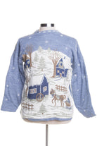 Blue Ugly Christmas Pullover 45907