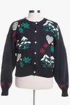Black Ugly Christmas Cardigan 45951