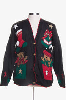 Black Ugly Christmas Cardigan 45967