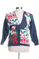 Blue Ugly Christmas Cardigan 46075