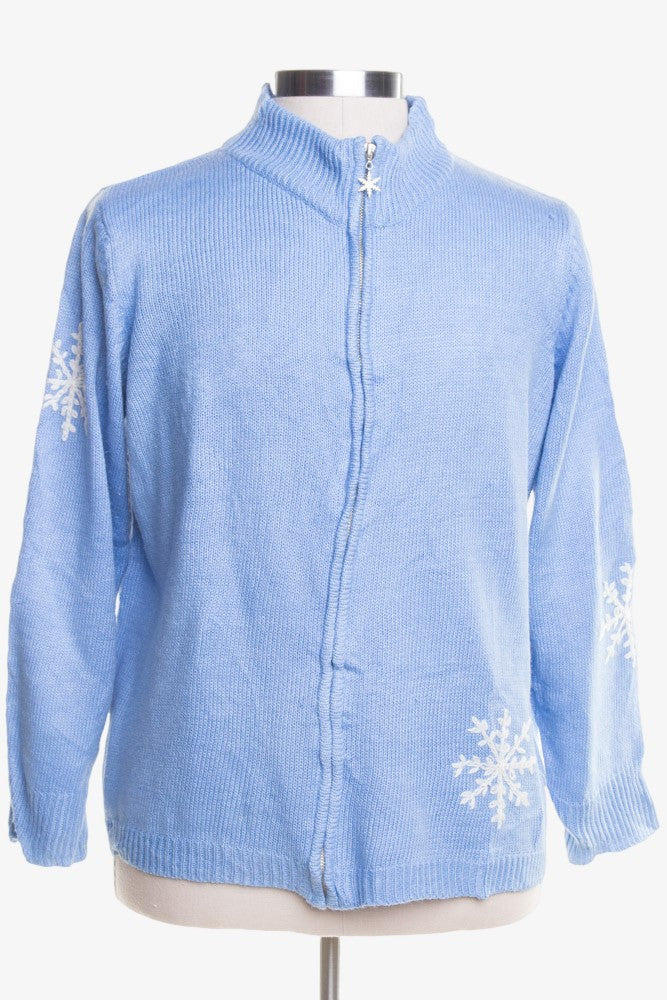 Blue Ugly Christmas Cardigan 46195