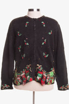 Black Ugly Christmas Cardigan 46242