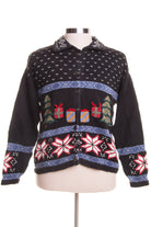 Black Ugly Christmas Cardigan 46293