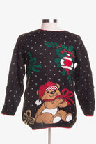 Black Ugly Christmas Pullover 46404