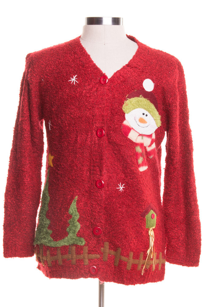 Red Ugly Christmas Cardigan 46519