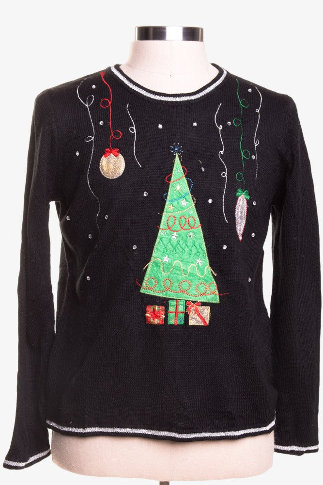 Black Ugly Christmas Pullover 46534