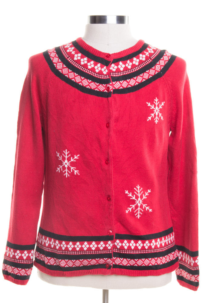 Red Ugly Christmas Cardigan 46875