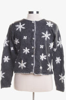 Black Ugly Christmas Cardigan 46940