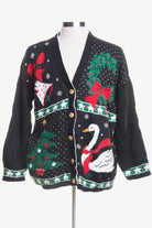 Black Ugly Christmas Cardigan 47474