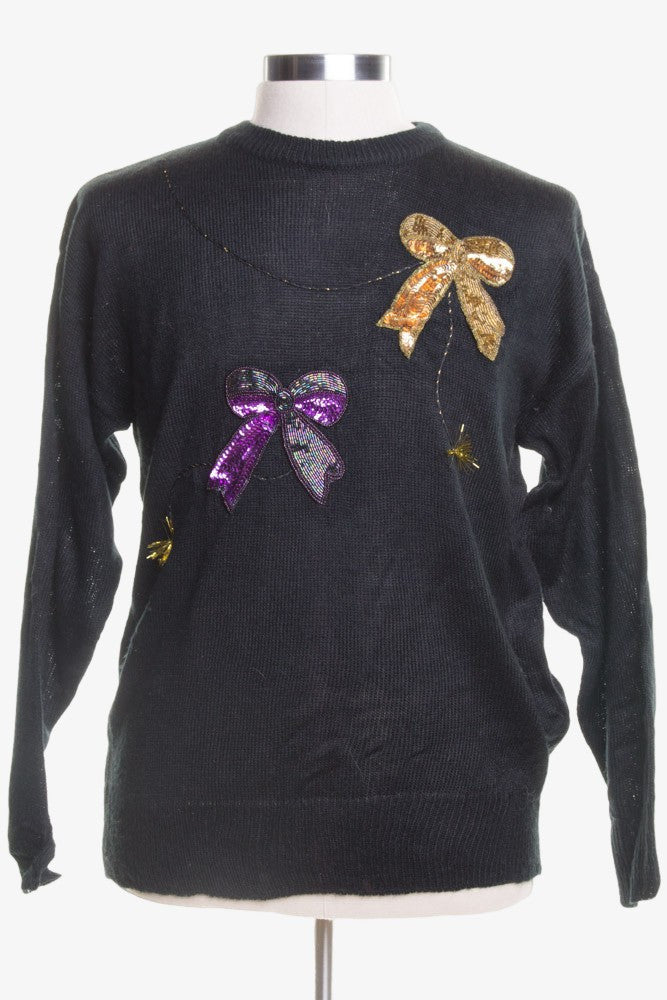 Black Ugly Christmas Pullover 47539
