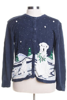 Blue Ugly Christmas Cardigan 47642