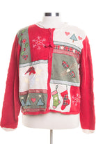 Red Ugly Christmas Cardigan 48042