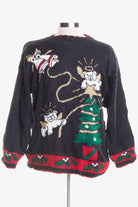 Black Ugly Christmas Pullover 48049
