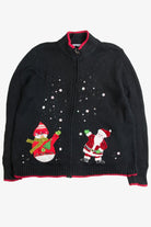 Black Ugly Christmas Cardigan 49888