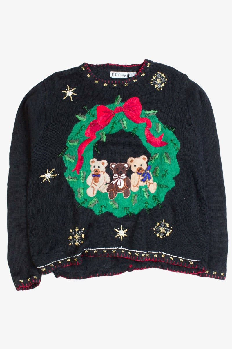 Black Ugly Christmas Pullover 49929