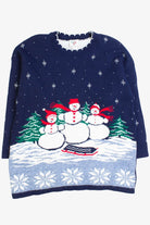 Blue Ugly Christmas Pullover 50024