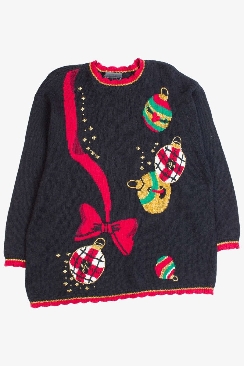 Black Ugly Christmas Pullover 50070