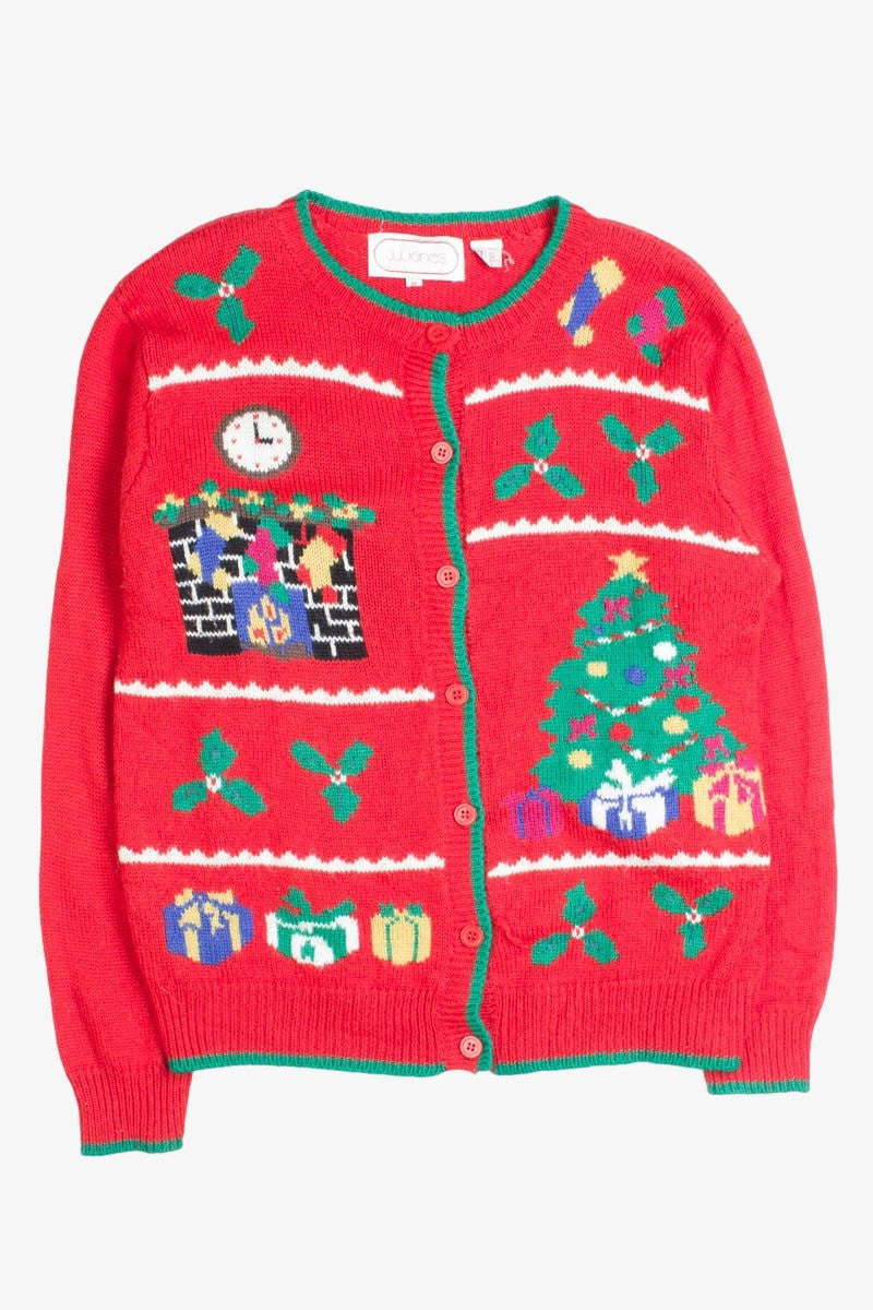 Red Ugly Christmas Cardigan 50084