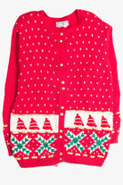 Red Ugly Christmas Cardigan 50096